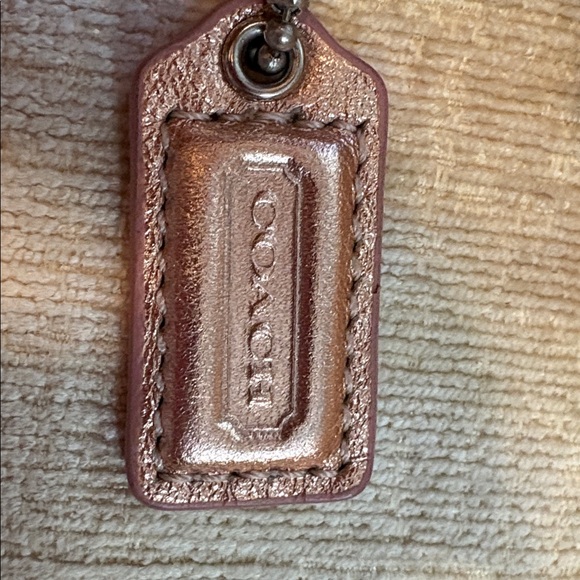 Coach Metallic Pink Tag - Picture 3 of 10